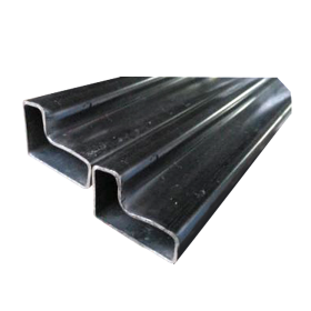 佛山不锈钢工业凹槽管、门框凹槽管材、304不锈钢异型管材